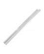 Cremallera de Acero + Nylon negra (pop) residencial 1MT
