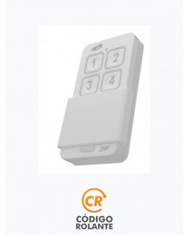 Control Remoto PPA Transmisor ZAP 2 Botones (Blanco) 433Mhz