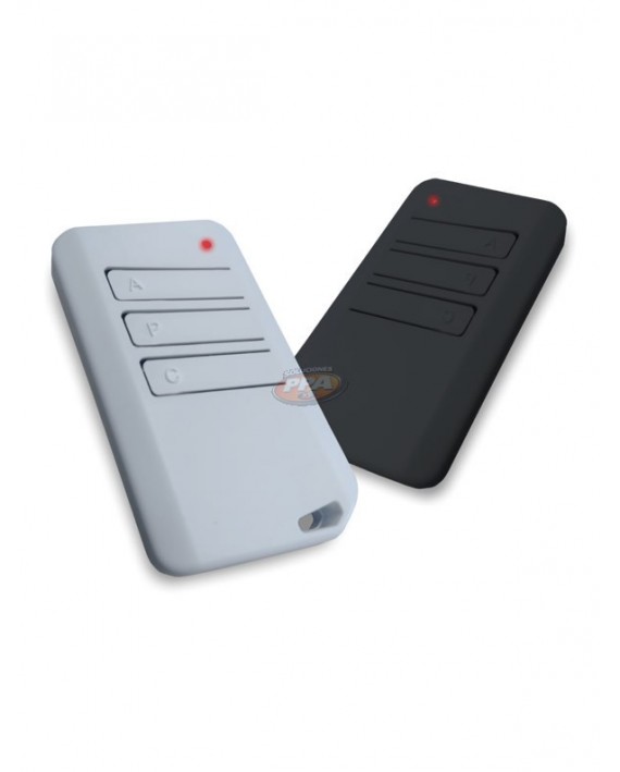 Control Remoto Citrox Transmisor TX Slim 3 Botones (Blanco o Negro) 433Mhz