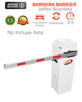 Talanquera PPA Barrier Para Alto Tráfico Parqueaderos Grandes Color Blanco