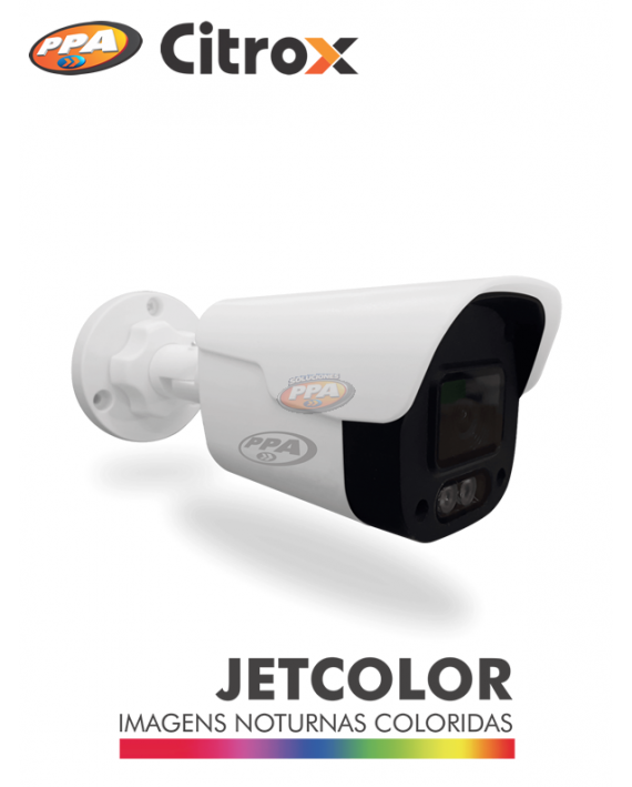 Cámara Domo Metal/Pástico 2MP 1080p Jetcolor GPCA-3122DM