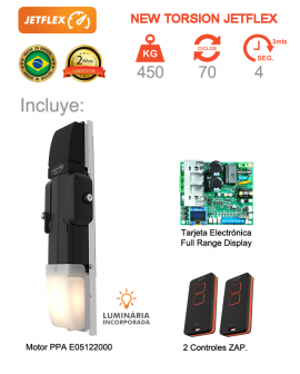 Motor PPA Para Puerta Levadiza Basculante de 450 KG Jetflex